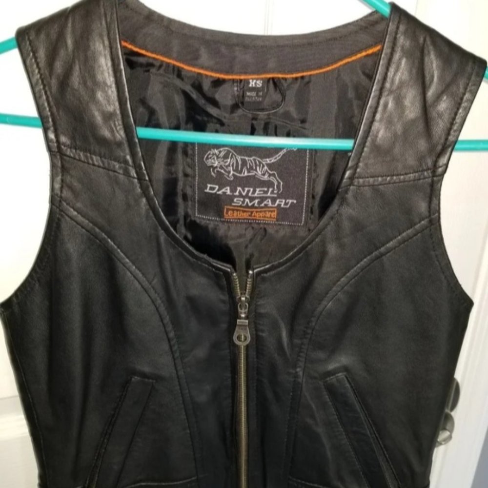 Women's leather Vest